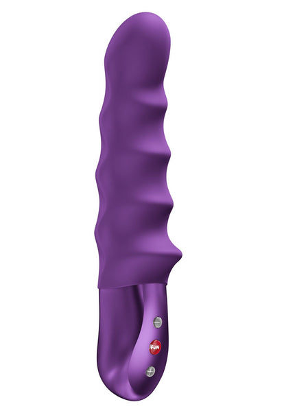 Fun Factory STRONG SURF - Purple USB Rechargeable Thrusting Vibrator