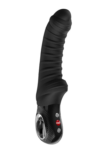 Fun Factory TIGER Black - Black 22.4 cm USB-C Rechargeable Vibrator