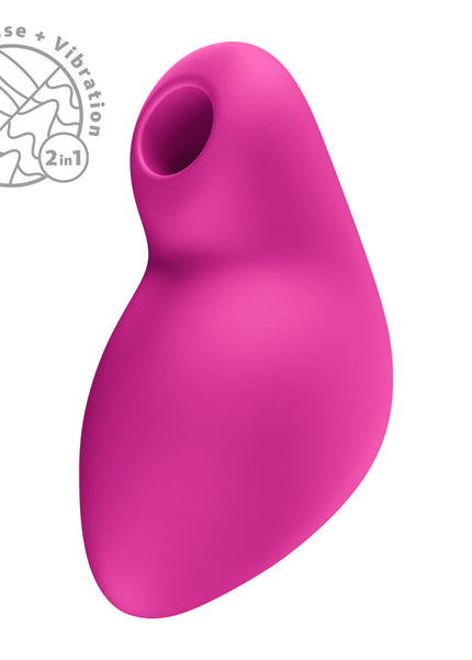 Fun Factory ALLURE Magenta - Magenta USB Rechargeable Air Pulse Stimulator