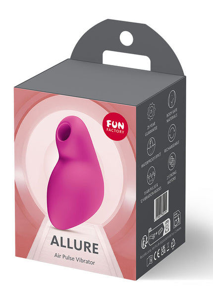 Fun Factory ALLURE Magenta - Magenta USB Rechargeable Air Pulse Stimulator