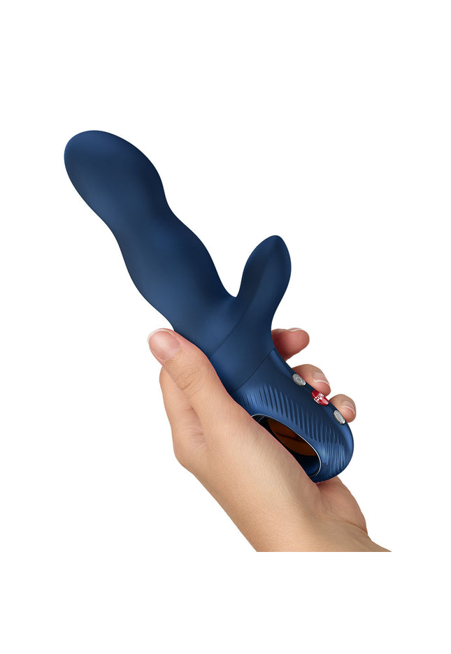 Fun Factory BI STRONIC CRAVE Nightblue - Nightblue USB-C Rechargeable Thrusting Vibrator