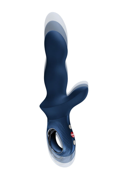 Fun Factory BI STRONIC CRAVE Nightblue - Nightblue USB-C Rechargeable Thrusting Vibrator