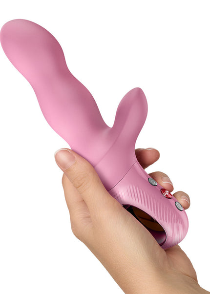 Fun Factory BI STRONIC CRAVE Rose - Rose USB-C Rechargeable Thrusting Vibrator