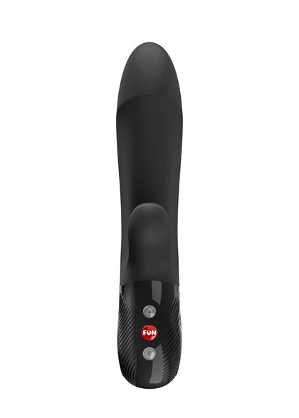 Fun Factory BI STRONIC EMBRACE Black - Black USB-C Rechargeable Thrusting Vibrator