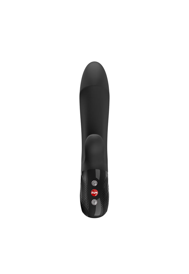 Fun Factory BI STRONIC EMBRACE Black - Black USB-C Rechargeable Thrusting Vibrator