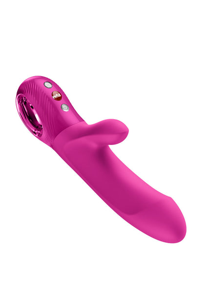 Fun Factory BI STRONIC EMBRACE Magenta - Magenta USB-C Rechargeable Thrusting Vibrator