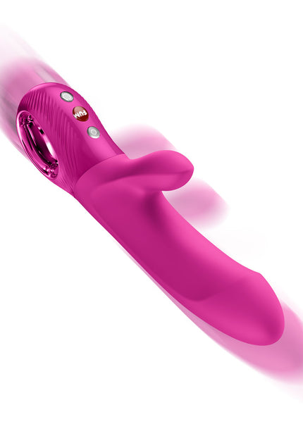Fun Factory BI STRONIC EMBRACE Magenta - Magenta USB-C Rechargeable Thrusting Vibrator