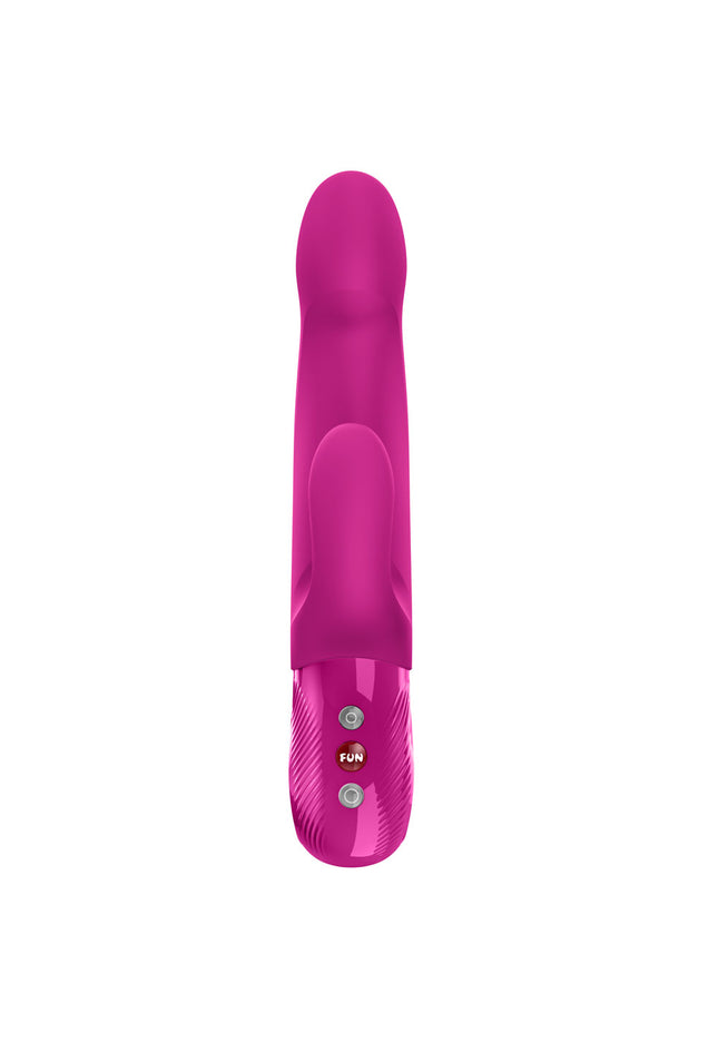 Fun Factory BI STRONIC IMMERSE Magenta - Magenta 22.1 cm USB-C Rechargeable Thrusting Vibrator