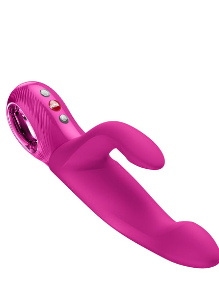 Fun Factory BI STRONIC IMMERSE Magenta - Magenta 22.1 cm USB-C Rechargeable Thrusting Vibrator