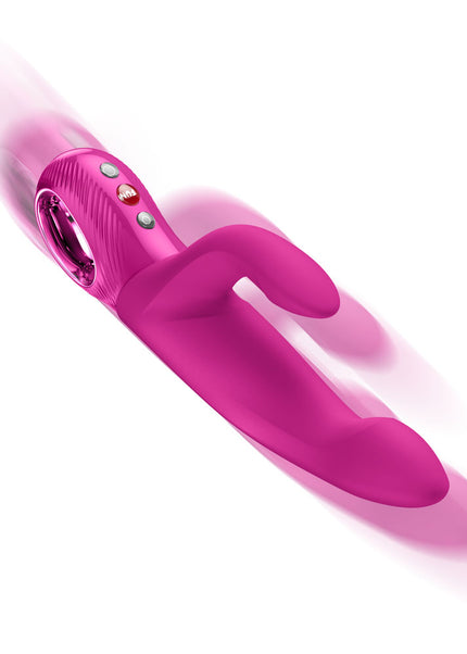 Fun Factory BI STRONIC IMMERSE Magenta - Magenta 22.1 cm USB-C Rechargeable Thrusting Vibrator