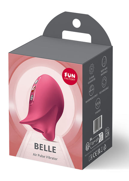 Fun Factory BELLE Raspberry - Raspberry Red USB Rechargeable Stimulator