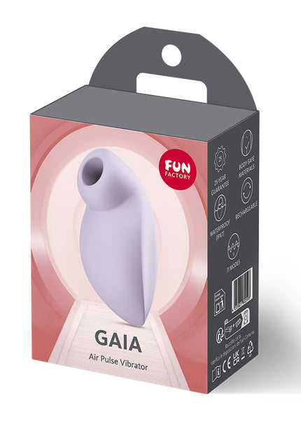 Fun Factory GAIA Purple - Purple USB Rechargeable Air Pulse Stimulator