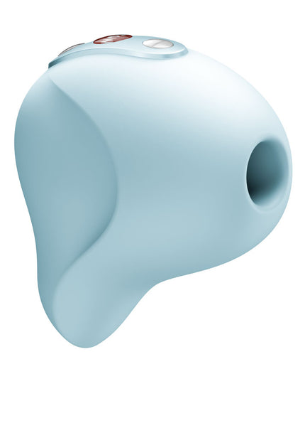 Fun Factory SEDUCTION Ice Blue - Ice Blue USB Rechargeable Air Pulse Stimulator