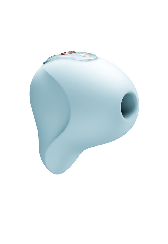 Fun Factory SEDUCTION Ice Blue - Ice Blue USB Rechargeable Air Pulse Stimulator
