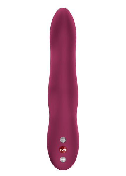 Fun Factory STRONIC WAVE Wine Red - Wine Red USB-C Rechargeable Thrusting Vibrator