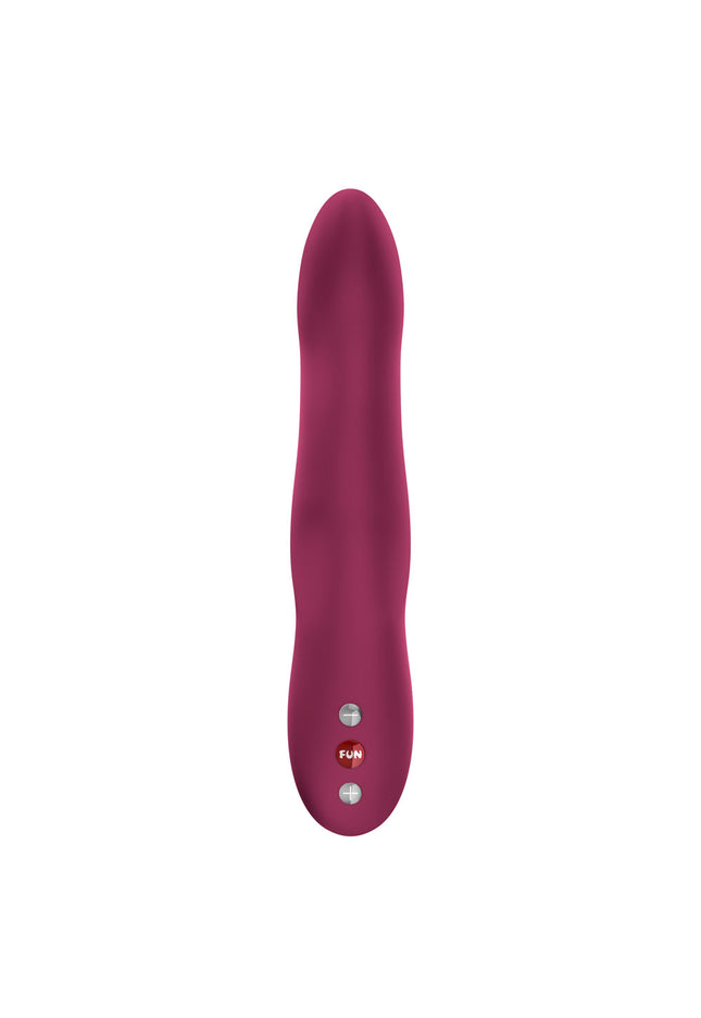 Fun Factory STRONIC WAVE Wine Red - Wine Red USB-C Rechargeable Thrusting Vibrator