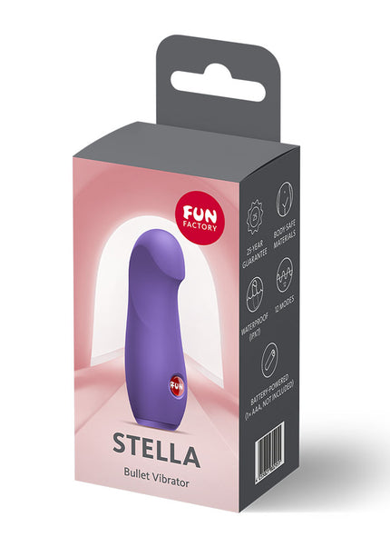 Fun Factory STELLA Blackcurrant - Purple Vibrating Bullet
