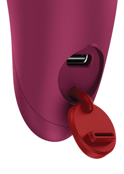 Fun Factory CHARME Wine Red - Wine Red USB-C Rechargeable Stimulator