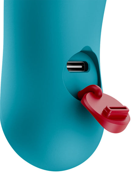 Fun Factory BIJOU Aquamarine - Aquamarine USB-C Rechargeable Stimulator