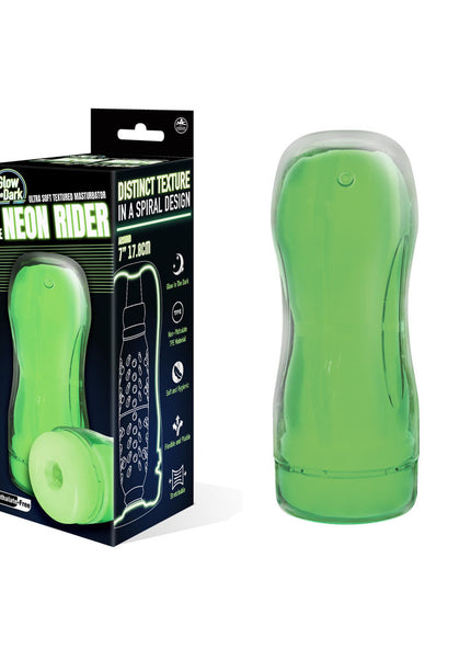 The Neon Rider - Glow in Dark 17.8 cm Stroker
