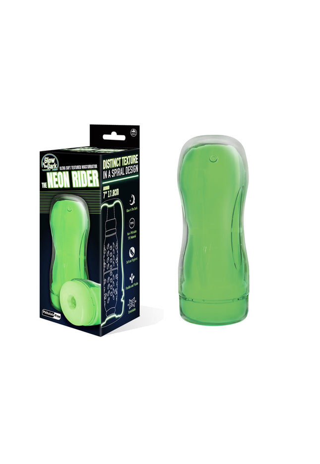 The Neon Rider - Glow in Dark 17.8 cm Stroker