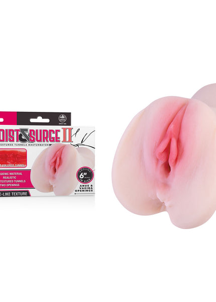 Moist & Surge II - Flesh Dual Layer Vagina Stroker