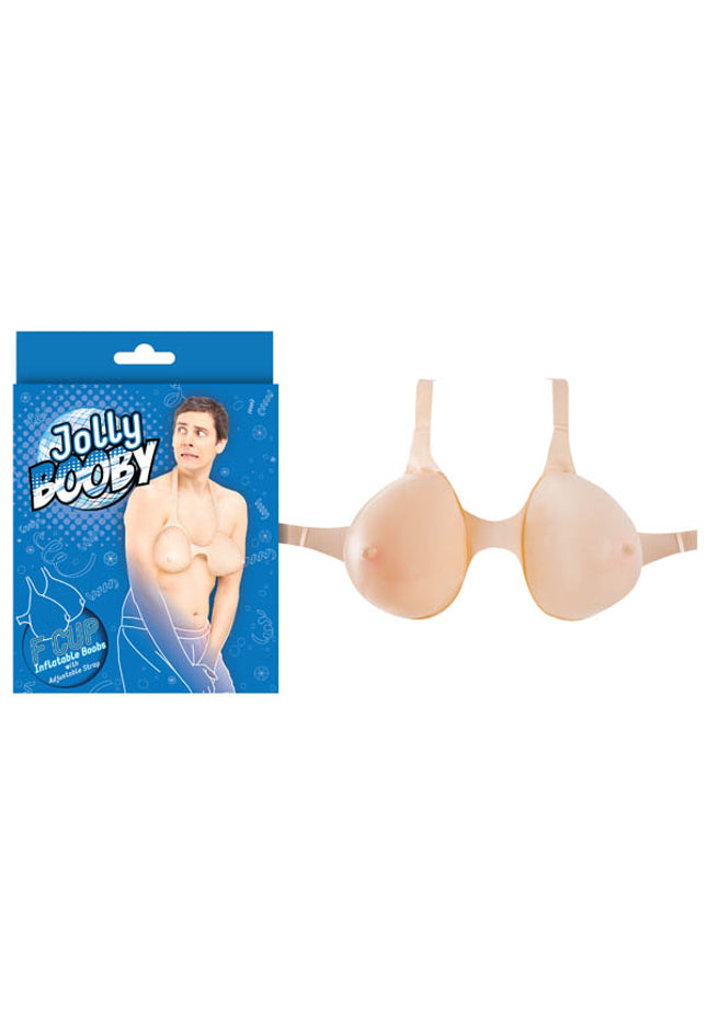Jolly Booby - Inflatable F-Cup Boobs with Adjustable Strap