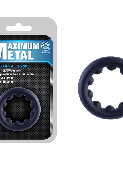 Maximum Metal - Black 35 mm Cock Ring