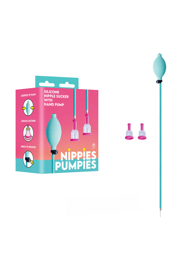 Nippies Pumpies - Teal - Teal Nipple Pump