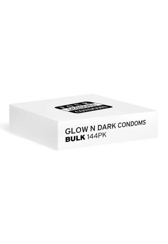 Four Seasons Glow N Dark Condoms - Bulk Box of 144