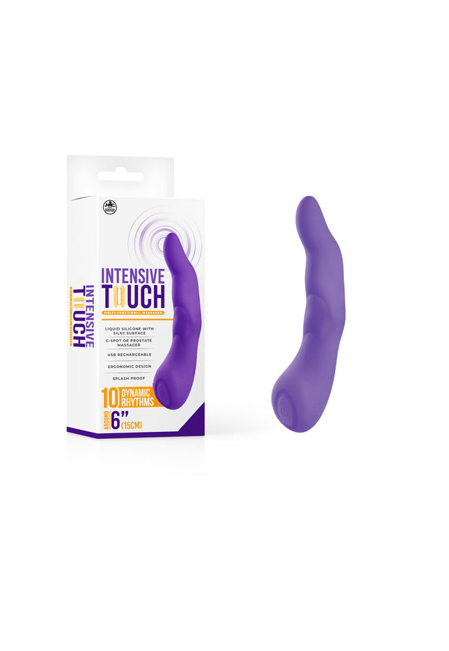 Intensive Touch - Purple - Purple 15 cm USB Rechargeable Vibrator