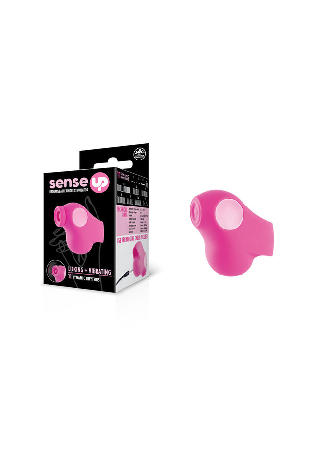 Sense Up - Pink USB Rechargeable Finger Stimulator