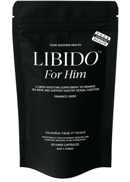 Four Seasons Libido For Him - Libido Enhancing Supplement for Men - 60 Capsules
