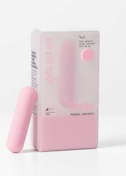 Girls Get Off - Polly - Pink 6.3 cm USB Rechargeable Bullet