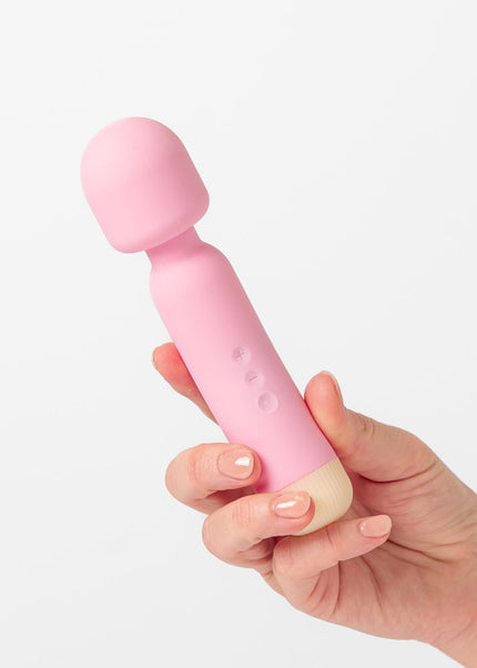 Girls Get Off - Wanda - Pink 16.8 cm USB Rechargeable Massage Wand
