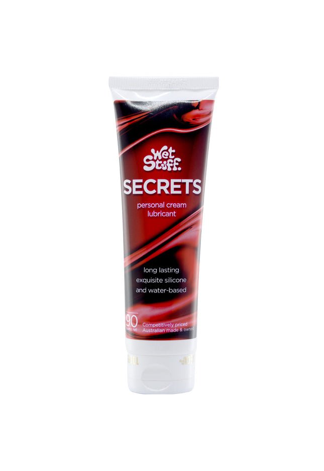 Wet Stuff Secrets - 90g Tube - Hybrid Lubricant - 90 gram Tube