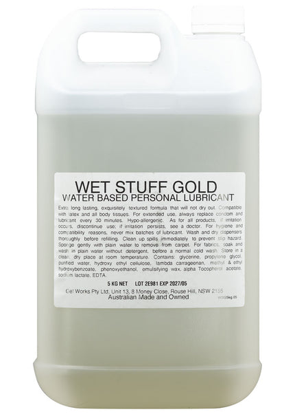 Wet Stuff Gold 5kg Bottle -