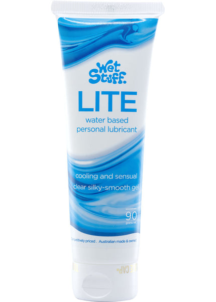Wet Stuff Lite - 90g Tube - Water Based Lubricant - 90 gram Tube