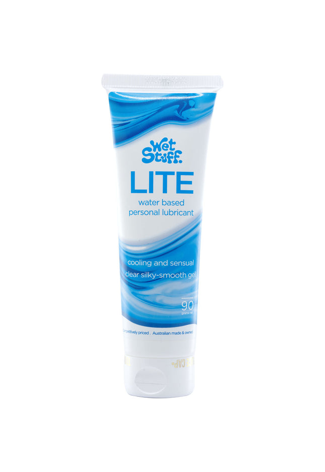 Wet Stuff Lite - 90g Tube - Water Based Lubricant - 90 gram Tube