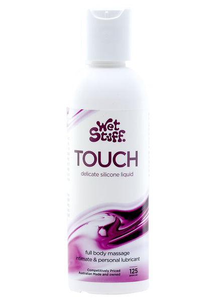 Wet Stuff Touch - 125g Disk Top - Silicone Lubricant - 125 gram Bottle