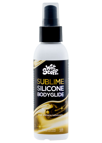 Wet Stuff Sublime - 125g Pump Top - Anal Silicone Lubricant - 125 gram Pump Bottle