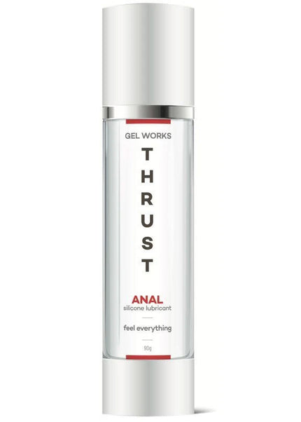Wet Stuff Thrust - Anal Silicone Lubricant - 90 gram Airless Bottle
