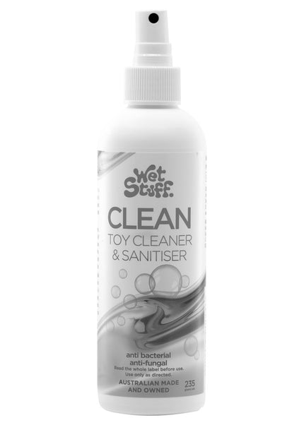 Wet Stuff Clean - 235g - Toy Cleaner - 235 gram Spray Bottle