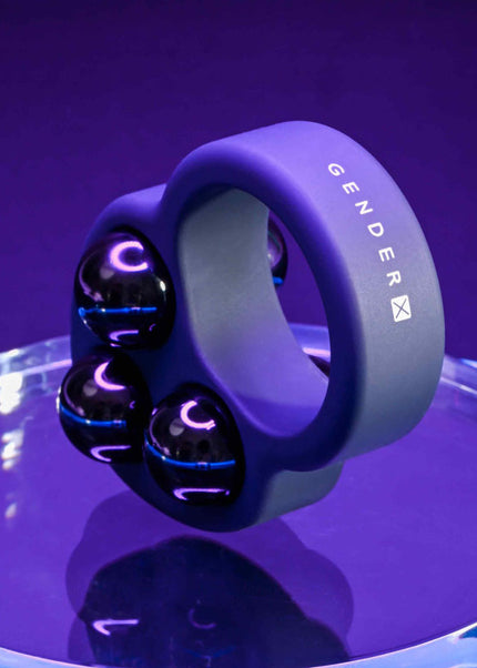 Gender X WORKOUT RING - Black Weighted Cock Ring