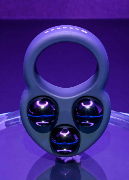 Gender X WORKOUT RING - Black Weighted Cock Ring