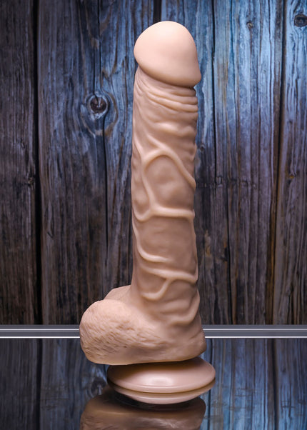 Gender X 10'' FLEXSKIN POSEABLE TRUE FEEL - Light - Flesh 29.2 cm Poseable Dong