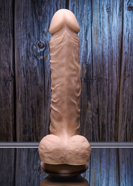 Gender X 10'' FLEXSKIN POSEABLE TRUE FEEL - Light - Flesh 29.2 cm Poseable Dong