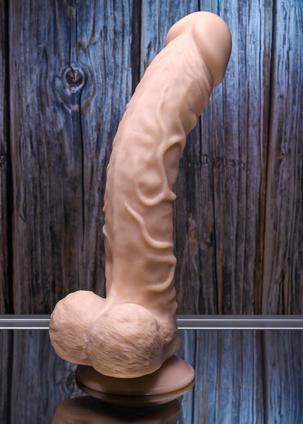Gender X 10'' FLEXSKIN POSEABLE TRUE FEEL - Light - Flesh 29.2 cm Poseable Dong