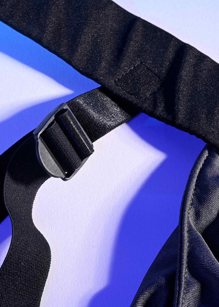 Gender X DOUBLE RIDER - Black Adjustable Strap-On Harness (No Probe Included)