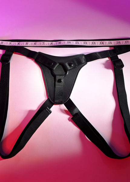Gender X PLEASURE HARNESS - Black Adjustable Harness (No Probe Included)